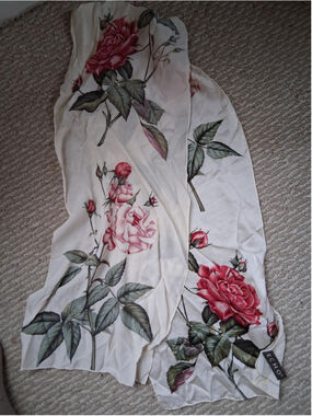 Vintage Echo silk scarf smithsonian institute
